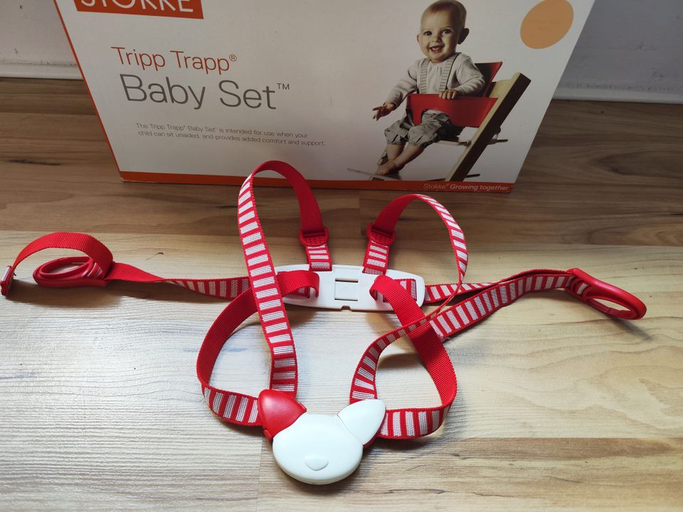 Stokke Tripp Trapp Baby Set mit Sicherheitsgurt in Bergheim