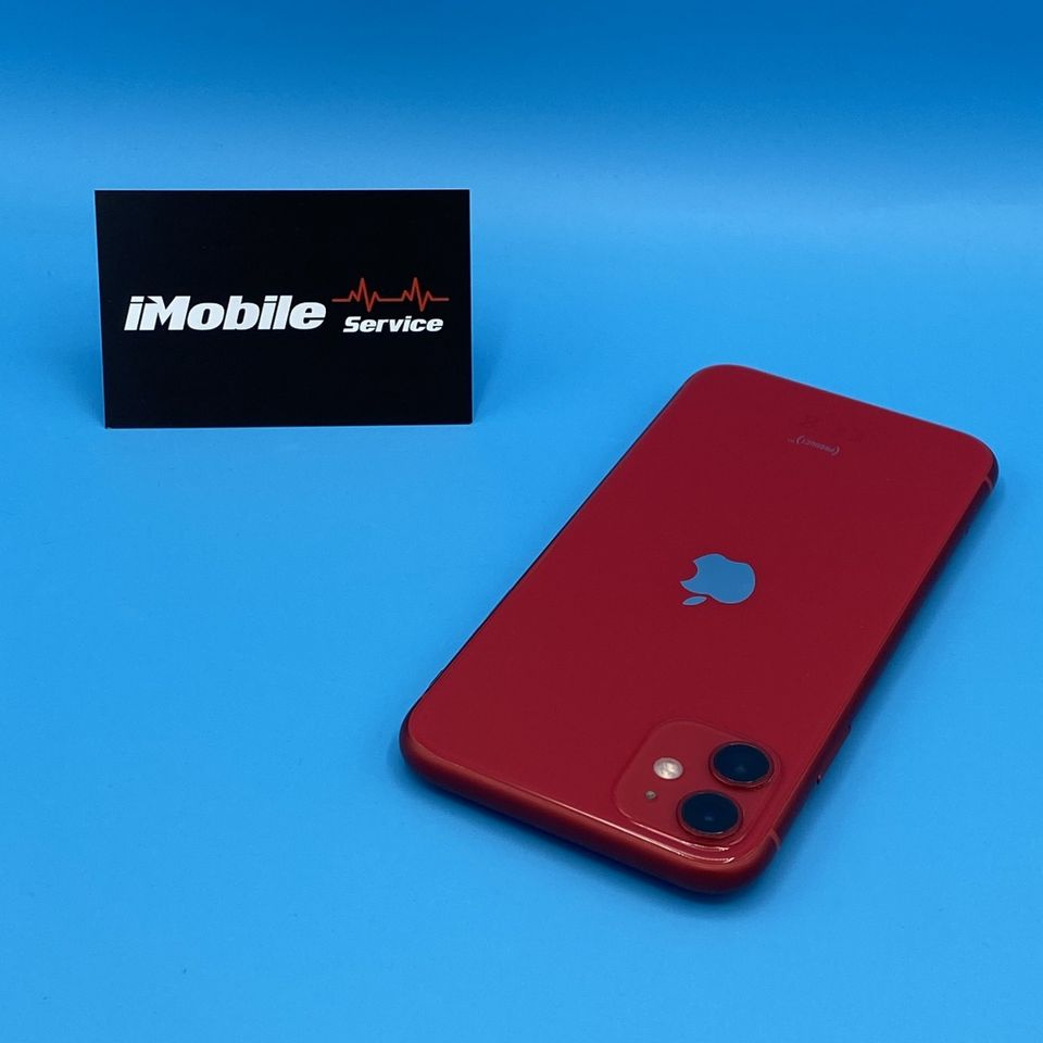⭐️ iPhone 11 64GB red 78% Gebraucht N221 ⭐️ SALE% in Berlin