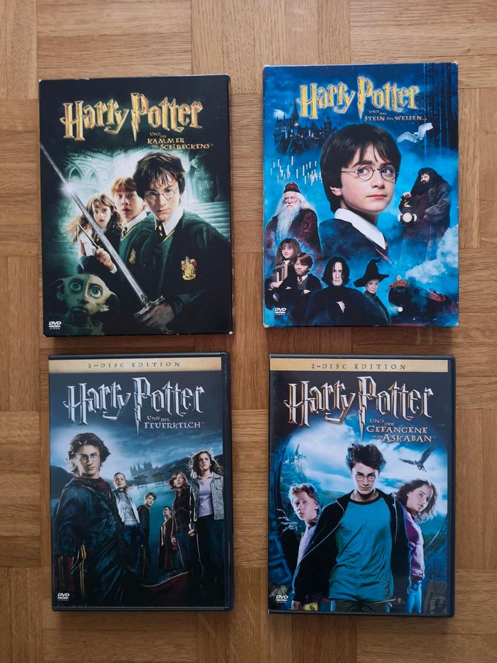 Vier verschiedene Harry Potter Filme auf DVD in Horb am Neckar