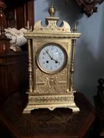 Große vergoldete Japy Freres Uhr Kaminuhr um 1870 Berlin - Schöneberg Vorschau