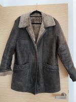 Damen Leder Lammfell Jacke Shearling Teddy | Braun | Gr. 40 Essen - Rüttenscheid Vorschau