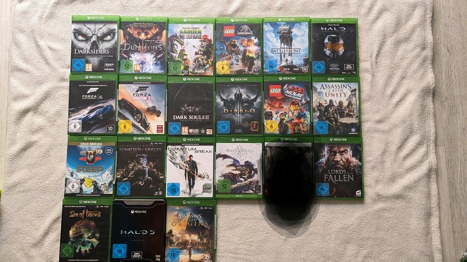 Auflösung Spielesammlung Xbox One in Witzhave