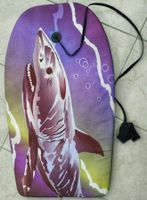 Bodyboard mit Hai-Motiv 83 cm lang mit Leash für das Handgelenk Niedersachsen - Bad Bevensen Vorschau