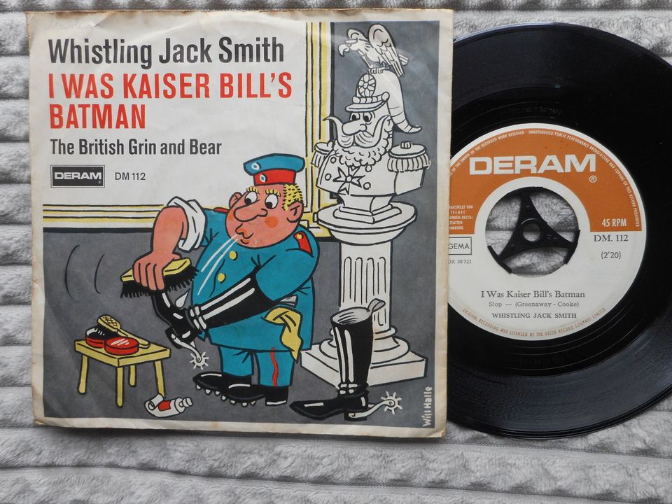 Whistling Jack Smith – I Was Kaiser Bill's Batman Schallplatte in Neumünster