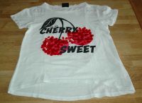 T-Shirt "CHERRY SWEET" Kirschen aus Pailetten Gr.158/164 Nordrhein-Westfalen - Senden Vorschau