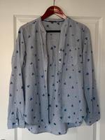 Bluse Street One blau Gr. 40 Niedersachsen - Drochtersen Vorschau