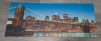 Wandbild Leinwand 100x40 New York City Bild Brücke Kunst USA Niedersachsen - Leer (Ostfriesland) Vorschau