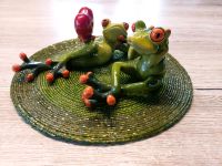 Tolles Frosch Geschenk 2 Frösche + Glitzerunterlage Saarland - Lebach Vorschau