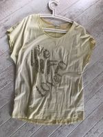 Cecil Shirt Gr. XL mit Glitzer hellgelb Nordrhein-Westfalen - Dinslaken Vorschau