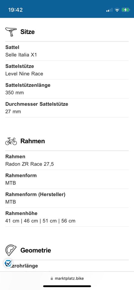Radon ZR Race - Hardtail - Mountainbike in Wahlstorf