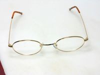 Ovale runde Vintage Brille 46-22-145 Gold NEU Neustadt - Hohentor Vorschau