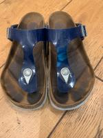 Birkenstock Gizeh Lack blau 35 Berlin - Zehlendorf Vorschau