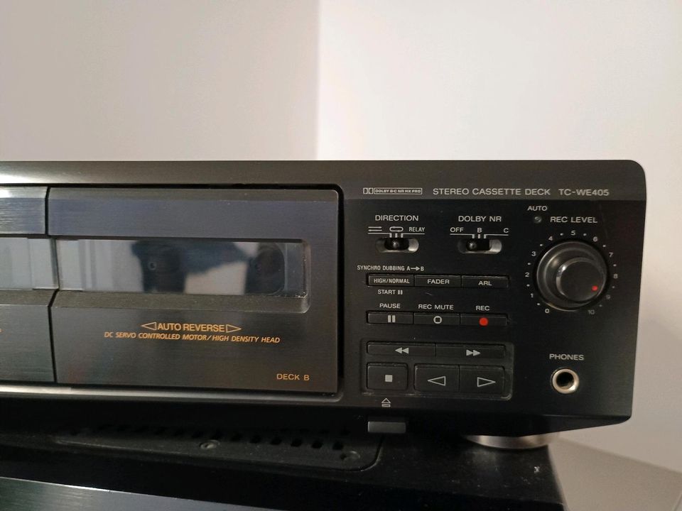 Sony Stereo Kassetten Deck TC-WE 405 in Erlenbach am Main 