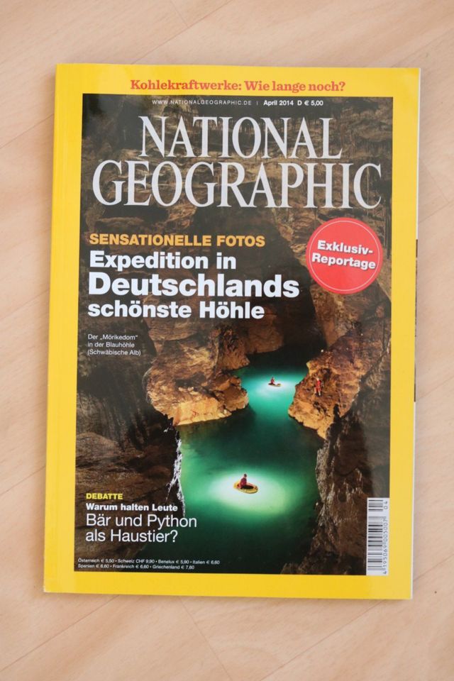 National Geographic Hefte - 3St. - 2014/2015 in Dresden