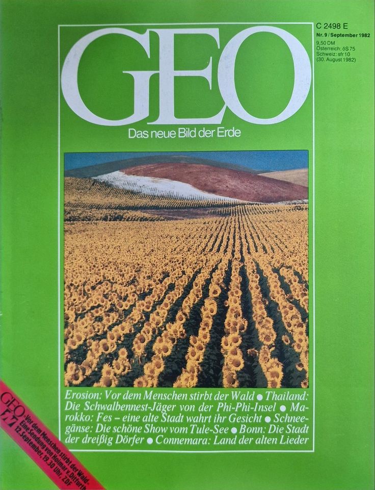 Magazin GEO Jahr 1982 / Hefte/ Bücher in Berlin