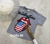 Zara Baby Kinder Rolling Stones Shirt Zunge Größe 80 Brandenburg - Potsdam Vorschau