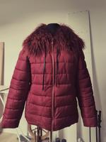 Damenjacke Winterjacke M/L 38/40 Lammfell dunkel rot Nordrhein-Westfalen - Lennestadt Vorschau