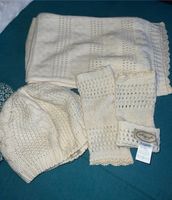 Sorgenfri Kaschmir weich Stulpen Schal Mütze Ivory Set w. Neu Frankfurt am Main - Innenstadt Vorschau