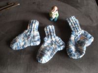 Geschenk Geburt Zwillinge Socken Babysocken Söckchen ca. 10 cm Rheinland-Pfalz - Bad Sobernheim Vorschau