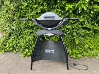 Weber Elektro-Standgrill Q1400 mit 2 Seitentischen Düsseldorf - Bilk Vorschau