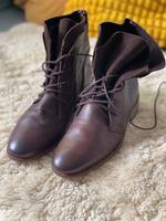 Hub Haghe Stiefeletten Kastanienbraun 38 Leder Frühling Bremen-Mitte - Ostertor Vorschau
