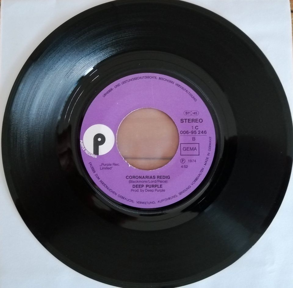 Deep Purple - Might just take your live 7" Single Schallplatte in Troisdorf