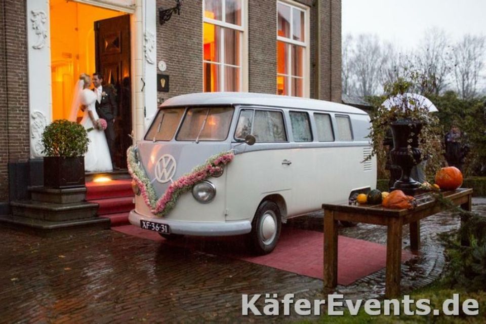 Bus Mieten Oldtimer VW T1 Dunkel Grau alte Bulli T1 Hochzeitsauto in Oberhausen