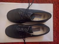 Halbschuhe Gr. 36, Leder, Schwarz, nur 2x getragen Hessen - Rauschenberg Vorschau