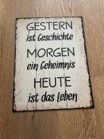 Deko Schild mit Spruch Bayern - Weißenburg in Bayern Vorschau