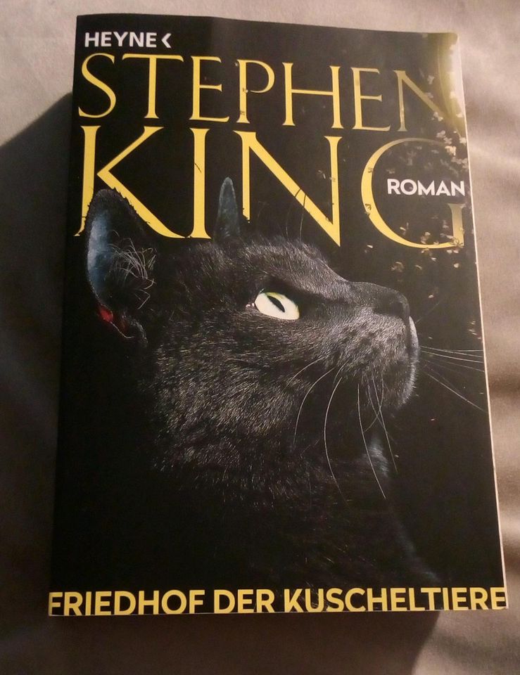 Stephen King Horror Roman, Buch, Friedhof der Kuscheltiere in Barsinghausen