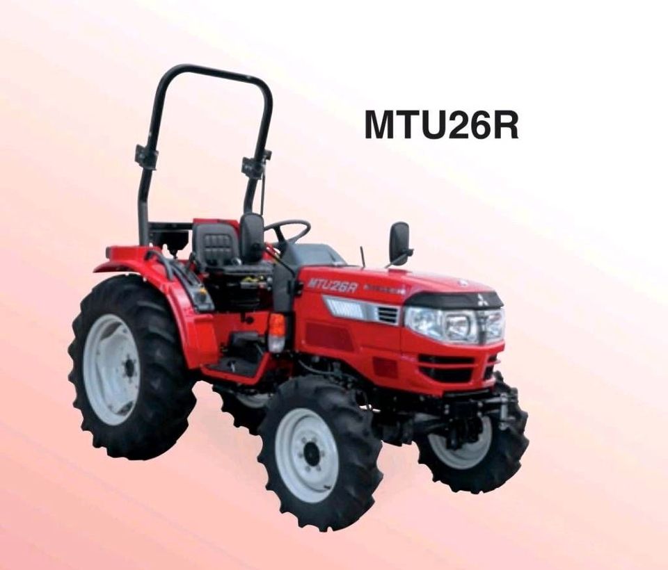 Mitsubishi MTU 26 R Kleintraktor Allrad Frontlader Neu in Gummersbach