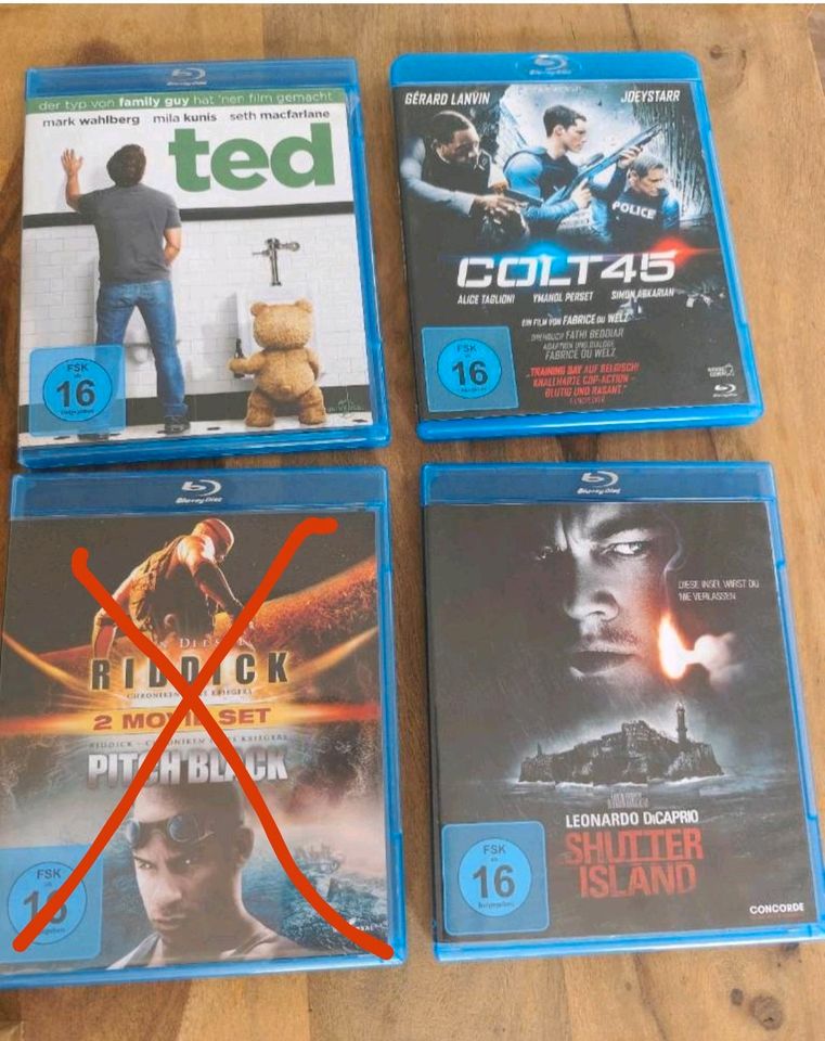 Blu-ray "Ted", "Colt 45" &"Shutter Island" in Oldenburg