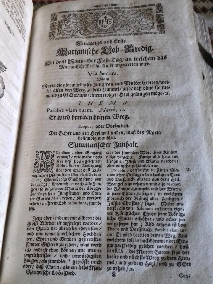 Trias Panegyrico Moralis Lob u. Ehren Predigten Textor 1706 Bibel in Lutherstadt Wittenberg