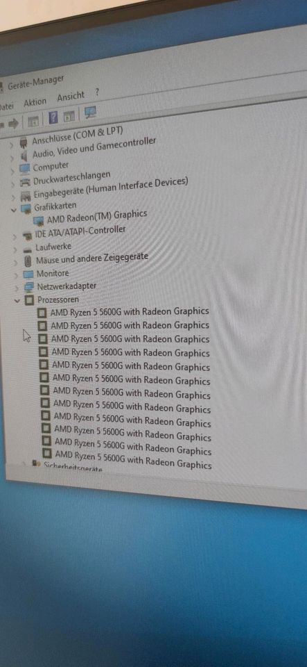 Bitte durchlesen AMD Ryzen 5 5600  6x 3.9 /GTX 1070 /HP monitor in Gelsenkirchen
