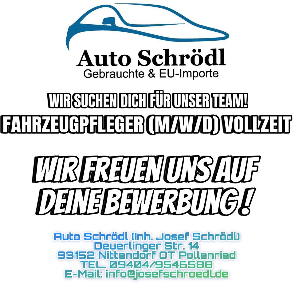 Fahrzeugaufbereitung / KFZ-Aufbereitung in Nittendorf 