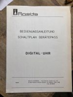 Betriebsanleitung Rosita Digital Uhr Berlin - Köpenick Vorschau