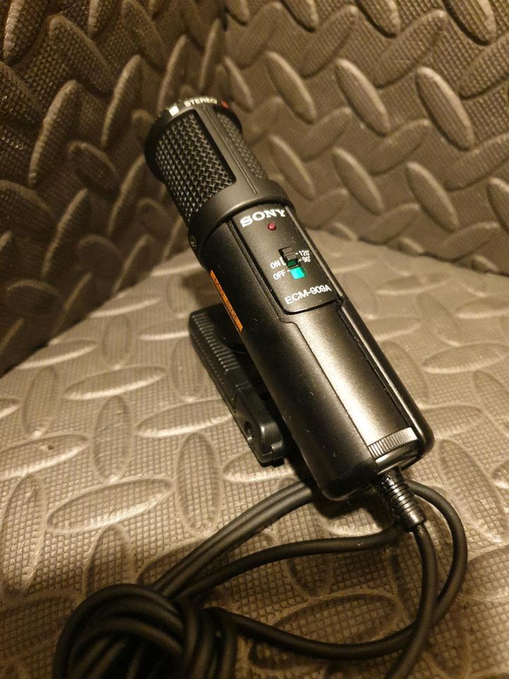 Sony ECM-909A mittelseitiges Stereo Mikrofon Kondensatormikrofon in Herten