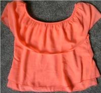Italia Sommer Bluse Carmenbluse  Koralle  XS  S  34  36 Niedersachsen - Ilsede Vorschau
