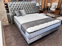 Luxus Boxspringbett Chesterfield Handmade inkl. Matratze Silber 200 x 200cm Berlin - Zehlendorf Vorschau