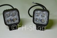 2x 12W LED Arbeitsscheinwerfer MB Trac Güllefass Schlepper Fendt Baden-Württemberg - Langenau Vorschau