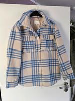 Shacket H&M Größe S Damen hellbeige blau kariert Hessen - Meinhard Vorschau