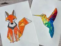 Tierbilder Fuchs Kolibri Elefant Hirsch Regenbogen Natur Wald Thüringen - Rudolstadt Vorschau