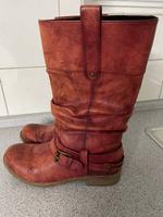 Stiefel rot Rieker Gr. 41 Nordrhein-Westfalen - Hagen Vorschau