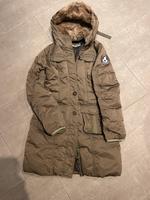 Daunen Parka Mantel Closed khaki S Fell wasserabweisend Bayern - Gaißach Vorschau