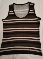 Ärmelloses Damen Shirt von Street One Gr. 42 braun schwarz weiß Nordrhein-Westfalen - Netphen Vorschau