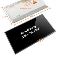 LCD Display 15,6" 1366x768 glossy passend für Sony Vaio VPCEE3S1E Baden-Württemberg - Karlsruhe Vorschau