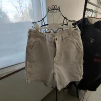Pull&Bear Damen Jeans Shorts Jorts Gr 40 cremeweiß weit Bayern - Sand a. Main Vorschau