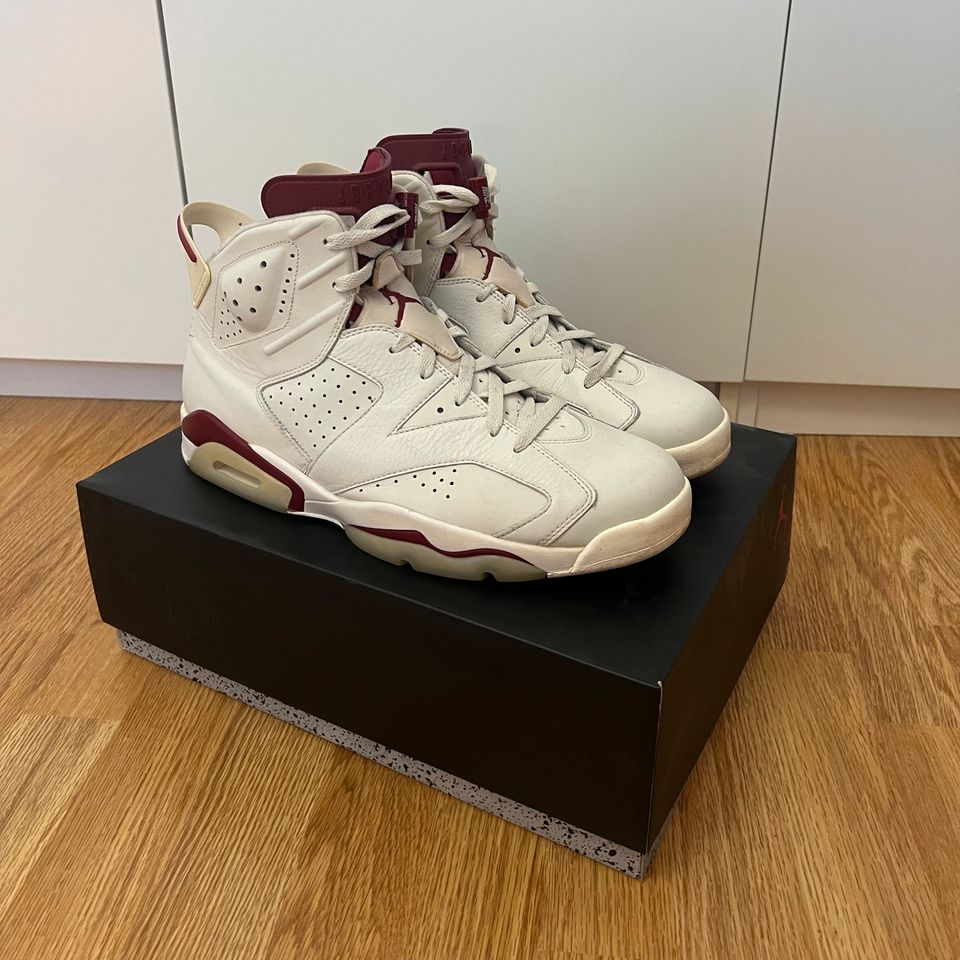 Nike Jordan 6 Retro Maroon US 13 47,5 in Hilden