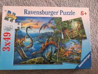 Dinosaurier Puzzle 3x49 Teile Essen - Stoppenberg Vorschau