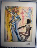 Salvador Dalí Bild Gemälde Lithographie 81x64 cm signiert limitie Baden-Württemberg - Mosbach Vorschau